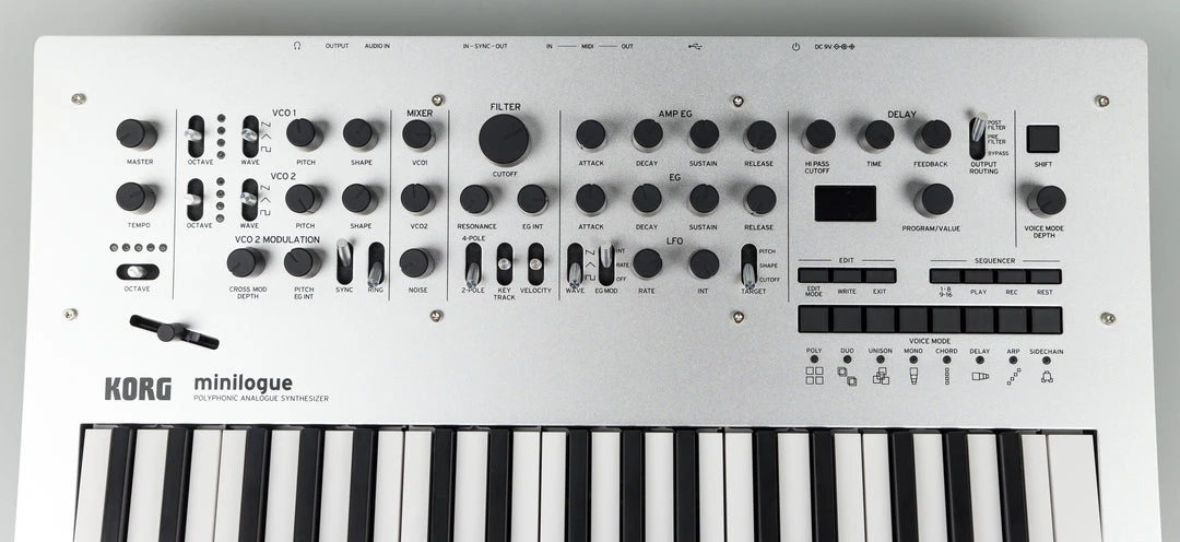 Korg Minilogue Polyphonic Analogue Synthesizer Synthesizers 6 Korg Minilogue Polyphonic Analogue Synthesizer Synthesizers