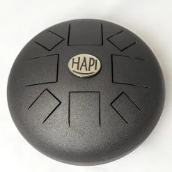 HAPI Drum Slim Hand Steel Tongue Drum, A Akebono, Includes Carrying Bag Hand Percussion