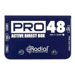 Radial Engineering Pro48 Active Direct Box PA Accessories
