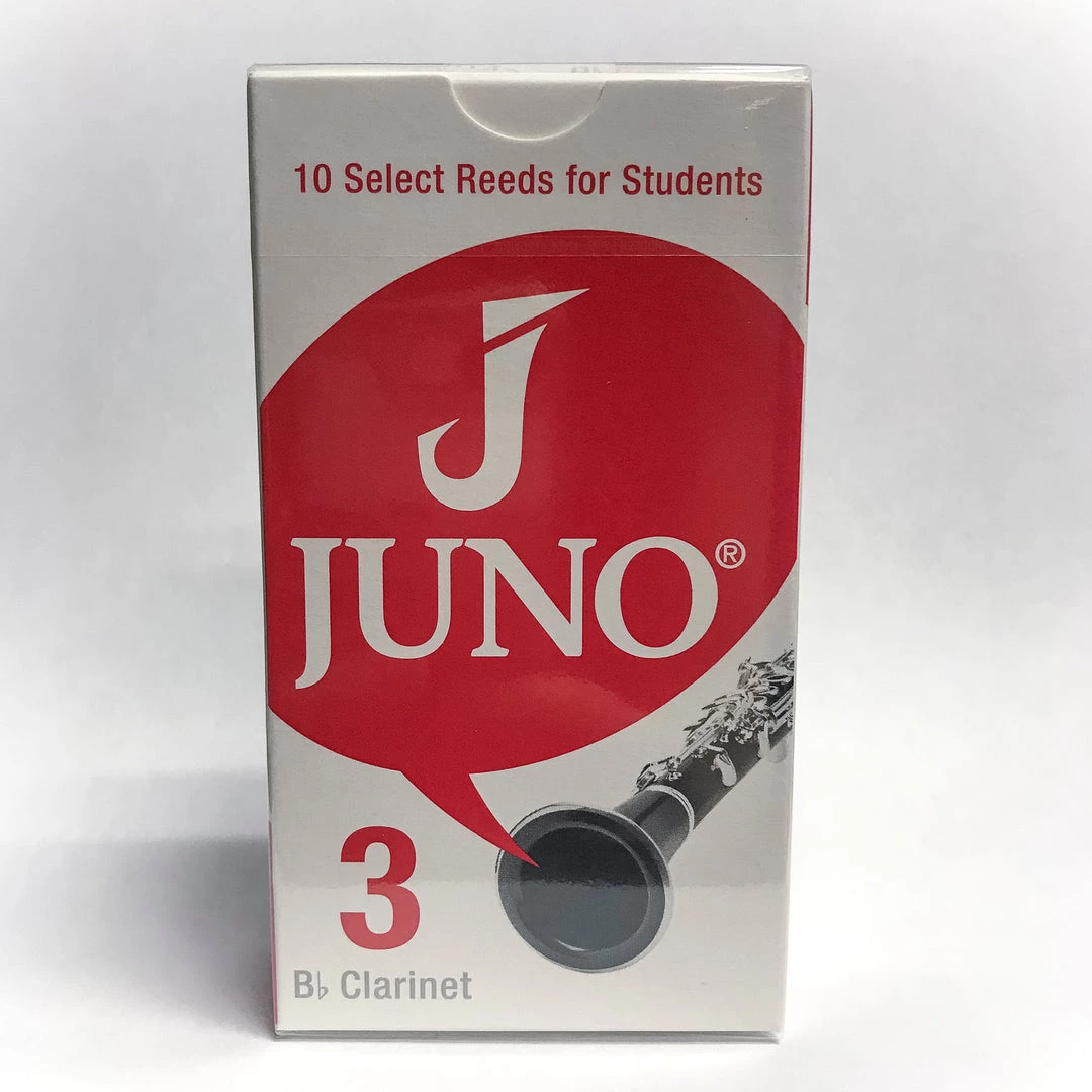 Vandoren Juno Bb Clarinet Reeds Strength 3 (Box Of 10) Woodwind Accessories 3 Vandoren Juno Bb Clarinet Reeds Strength 3 (Box Of 10) Woodwind Accessories