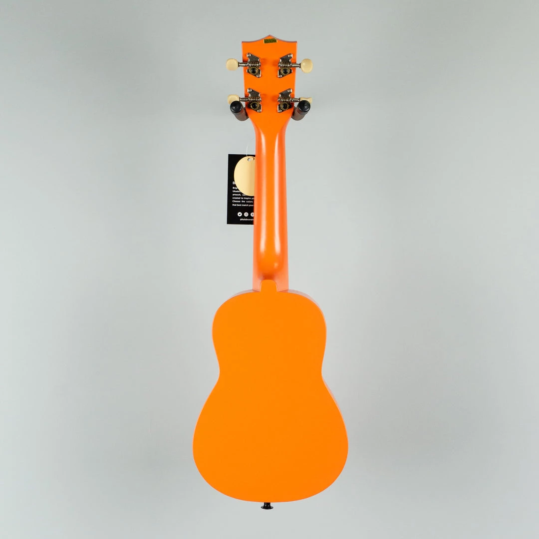 Kala Ukadelic Soprano Ukulele In Marmalade Ukuleles 5 Kala Ukadelic Soprano Ukulele In Marmalade Ukuleles
