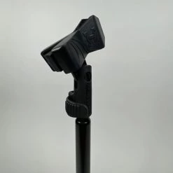 PA Accessories Hercules Low Profile Microphone Stand, H-Shaped Base, EZ Mic Clip