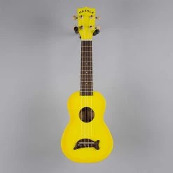 Kala Makala Soprano Dolphin Ukulele, Yellow Burst Ukuleles