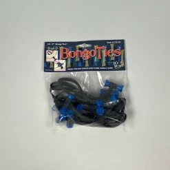 PA Accessories BongoTies Handy 5" Cable Ties, 10-Pack, Black And Blue