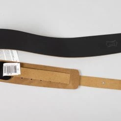 Levy's M1-BLK Classic Series 2 1/2" Leather Guitar Strap In Black