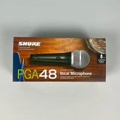 Shure PGA48-QTR Cardioid Dynamic Vocal Microphone W/Cable
