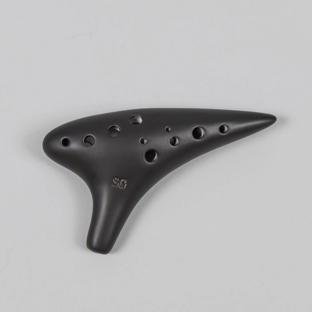 Ocarinas Songbird Vivo Ocarina Soprano G In Carbon Black 3 Ocarinas Songbird Vivo Ocarina Soprano G In Carbon Black