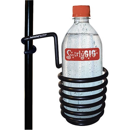 Fretted Accessories SwirlyGig SG1000 Original Drink Holder For 1/2-Inch Tubing, Black 3 Fretted Accessories SwirlyGig SG1000 Original Drink Holder For 1/2-Inch Tubing, Black