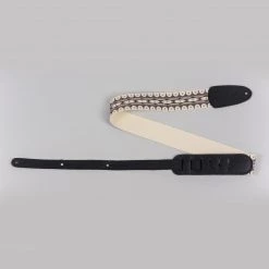 Henry Heller David Hale Print Cotton Guitar Strap, Small Crosses Fretted Accessories