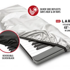 Maloney StageGear Keyboard Cover Large, 48" - 56" Keyboard Accessories