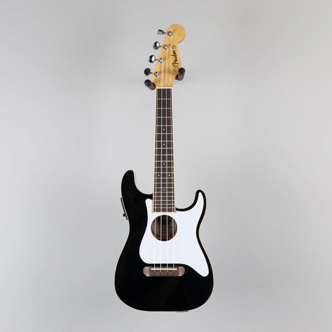 Fender Fullerton Strat Ukulele In Black Ukuleles 4 Fender Fullerton Strat Ukulele In Black Ukuleles