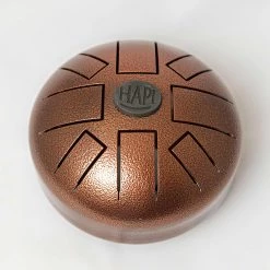 HAPI Drums Mini Steel Tongue Drum, D Akebono, Includes Carrying Bag