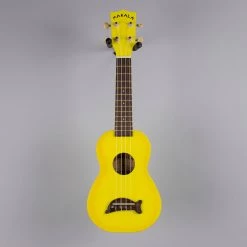 Kala Makala Soprano Dolphin Ukulele, Yellow Burst Ukuleles