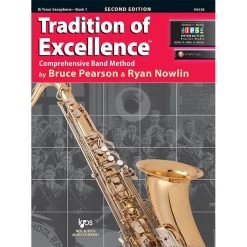 Neil A Kjos Music Company Tradition Of Excellence Tenor Saxophone Book 1 School Band Books