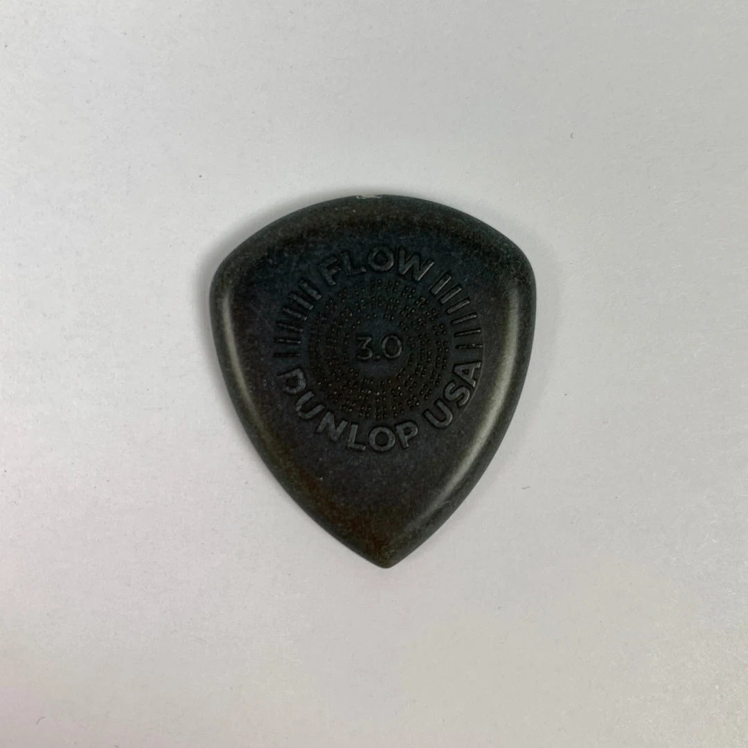 Dunlop Flow Jumbo Grip Pick 3.0mm, 3 Pack 4 Dunlop Flow Jumbo Grip Pick 3.0mm, 3 Pack
