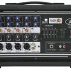 Mixers Peavey PV 5300 5 Channel Powered Mixer