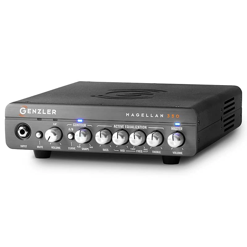 Guitar & Bass Amps Genzler Amplification MG-350 Magellan 350 Compact 350-Watt Bass Amp Head 4 Guitar & Bass Amps Genzler Amplification MG-350 Magellan 350 Compact 350-Watt Bass Amp Head