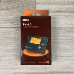 Korg TM-60 Combo Tuner/Metronome, Black Woodwind Accessories