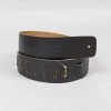 Levy's M1-BLK Classic Series 2 1/2" Leather Guitar Strap In Black