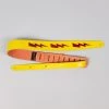 Fretted Accessories Henry Heller 2" Bolt Series Leather Guitar Strap, Yellow With Red Bolts 1 Fretted Accessories Henry Heller 2" Bolt Series Leather Guitar Strap, Yellow With Red Bolts