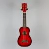 Kala Makala Soprano Dolphin Ukulele, Red Burst 2 Kala Makala Soprano Dolphin Ukulele, Red Burst