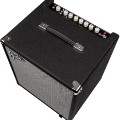 Fender Rumble 100 (V3), 120V, Bass Amp Black/Silver Guitar & Bass Amps