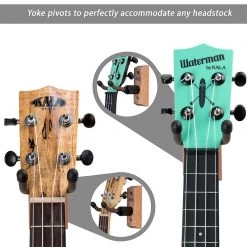 String Swing Hardwood Wall Mount Ukulele Or Mandolin Hanger