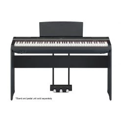 Digital Pianos Yamaha P-125 88-Key Digital Piano W/Power Supply & Sustain Pedal (Stand Sold Separately)