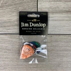 Dunlop Celluloid Picks Medium Variety Pack, 12-Pack