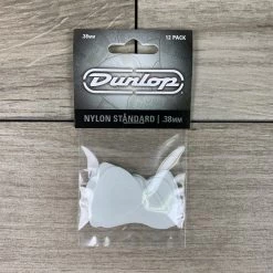 Dunlop Nylon Standard Picks, 12-Pack, 0.38mm Fretted Accessories