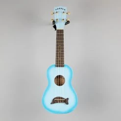 Ukuleles Kala Makala Soprano Dolphin Ukulele, Light Blue Burst