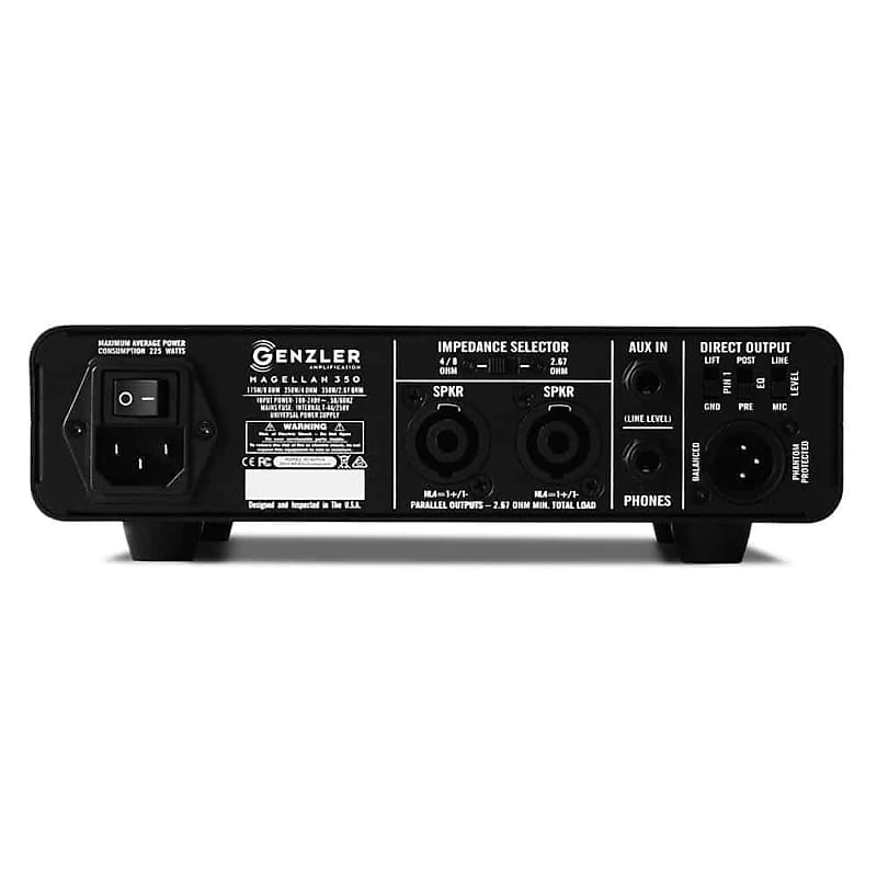 Guitar & Bass Amps Genzler Amplification MG-350 Magellan 350 Compact 350-Watt Bass Amp Head 5 Guitar & Bass Amps Genzler Amplification MG-350 Magellan 350 Compact 350-Watt Bass Amp Head