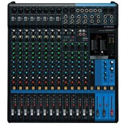 Mixers Yamaha MG16XU 16-Channel Mixing Console: W/Effects 12 Mixers Yamaha MG16XU 16-Channel Mixing Console: W/Effects