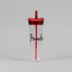 Fender Flip Spout Water Bottle In Red