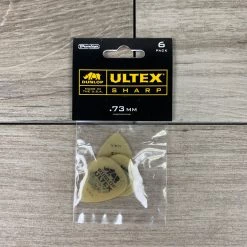Dunlop Ultex Sharp Picks, 6-Pack, .73mm Fretted Accessories