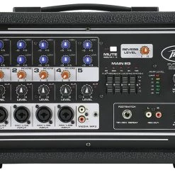 Mixers Peavey PV 5300 5 Channel Powered Mixer