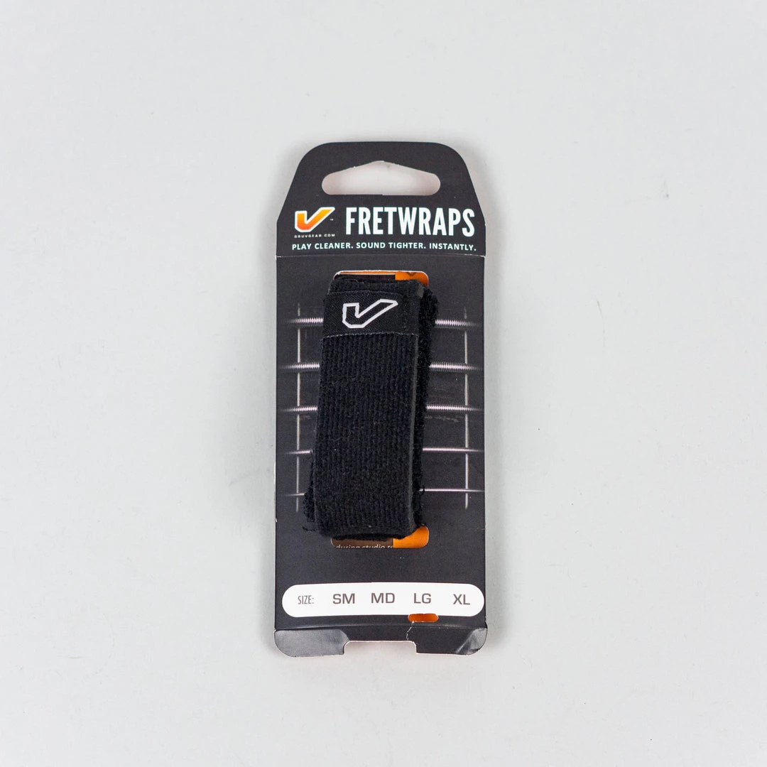 Fretted Accessories Gruv Gear FretWrap String Muter 1-Pack In Black, Size Large 3 Fretted Accessories Gruv Gear FretWrap String Muter 1-Pack In Black, Size Large