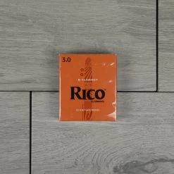Woodwind Accessories Rico By D'Addario Bb Clarinet Reeds, Strength 3 (Box Of 10)