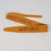 Henry Heller 2.5" Gratitude Embroidered Suede Guitar Strap Fretted Accessories 1 Henry Heller 2.5" Gratitude Embroidered Suede Guitar Strap Fretted Accessories