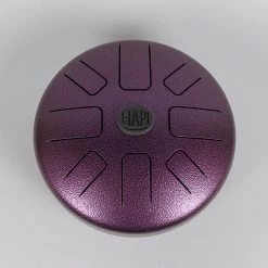 HAPI Drums Aura Steel Tongue Drum B Akebono In Purple Hand Percussion