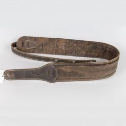 Taylor 800 Series Element Guitar Strap, Dark Brown Distressed Leather