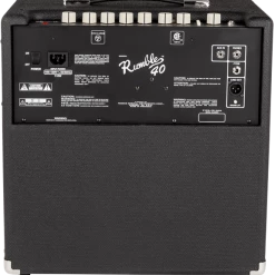 Guitar & Bass Amps Fender Rumble 40 (V3), 120V, Bass Amp Black/Silver