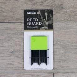 D'Addario Alto Sax/Clarinet Reed Guard In Green (Holds 4 Reeds)
