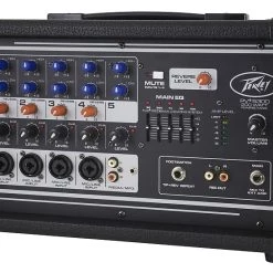 Mixers Peavey PV 5300 5 Channel Powered Mixer