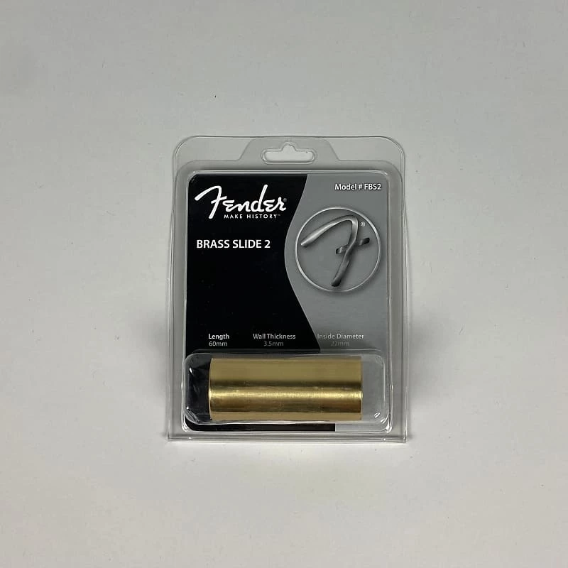 Fender Brass Slide 2 Fat Large Fretted Accessories 3 Fender Brass Slide 2 Fat Large Fretted Accessories