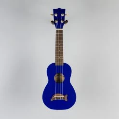 Kala Makala Soprano Dolphin Ukulele, Metallic Blue