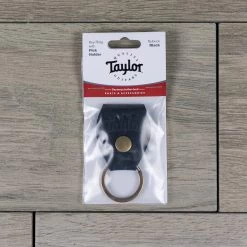 Taylor Key Ring W/ Pick Holder In Black