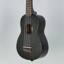 Kala Soprano Ukulele In Black Satin Mahogany