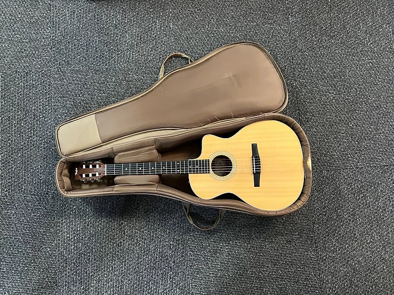 Used 2013 Taylor 214ce-N Nylon-String Acoustic/Electric Guitar Used Gear 18 Used 2013 Taylor 214ce-N Nylon-String Acoustic/Electric Guitar Used Gear