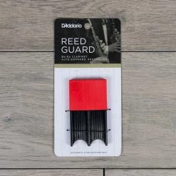 D'Addario Alto Sax/Clarinet Reed Guard In Red (Holds 4 Reeds) Woodwind Accessories